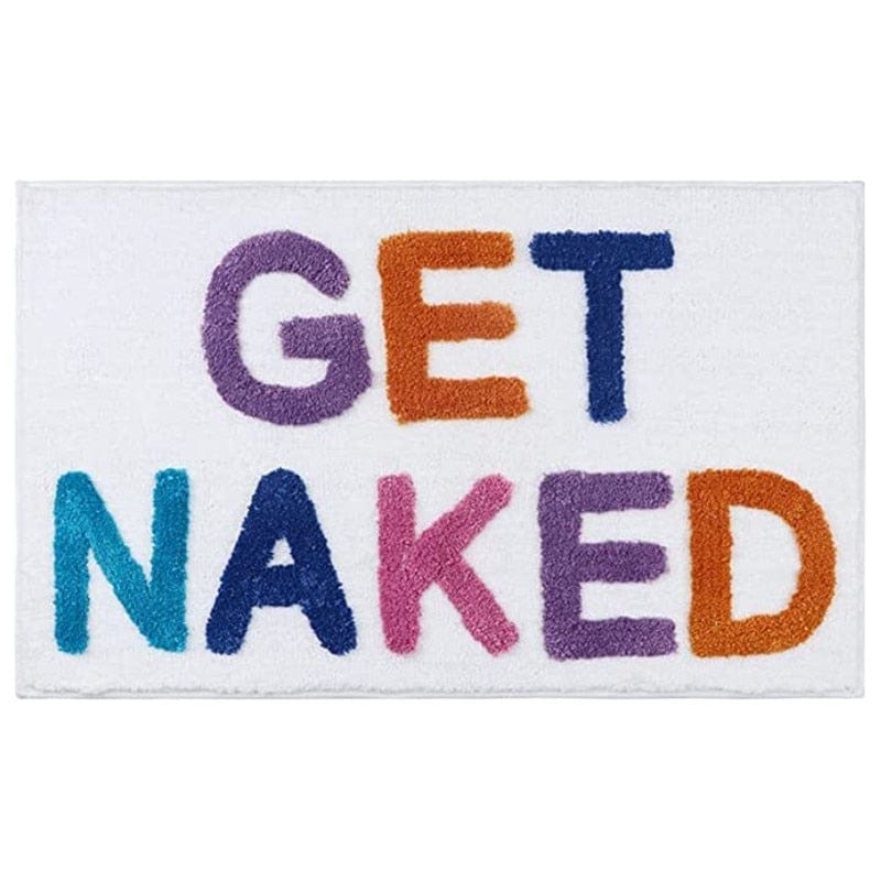 Get Naked BunteBadmatte | Skanto