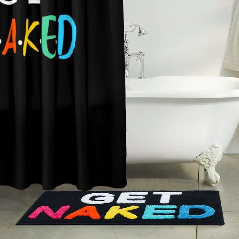 Get Naked BunteBadmatte | Skanto