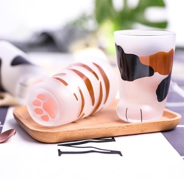 Glass Cat Paw Mug | Skanto