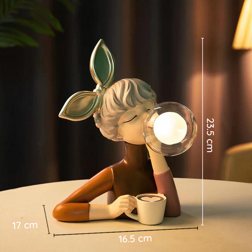 Skanto | GlowGum Unik Bordlampe for Koselig Atmosfære