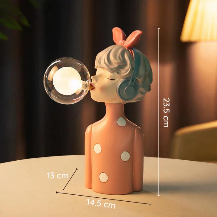 Skanto | GlowGum Unik Bordlampe for Koselig Atmosfære