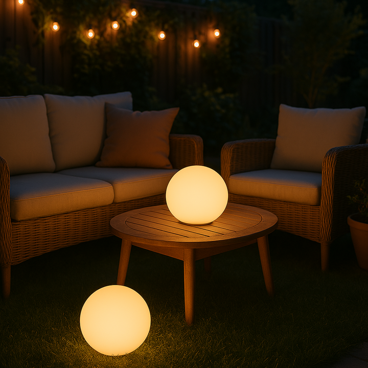 Skanto | Moderne, fargerik bordlampe uten kabel