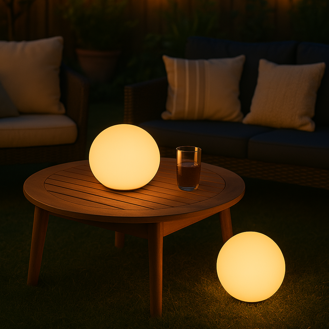 Skanto | Moderne, fargerik bordlampe uten kabel