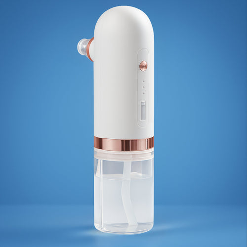 GlowPure | Hydra Dermabrasion Enhet – Dyp Pore Rensing – Skånsom Vannbasert Peeling – Hjemmebehandling for Sensitiv Hud Skanto