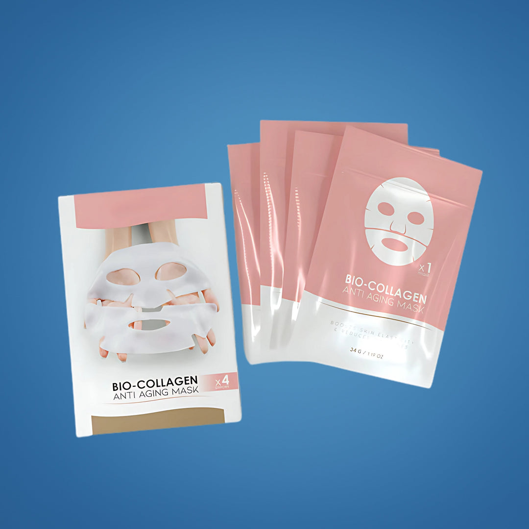 GlowRevive | Kollagen Arkmaske – Hydrerende Nattbehandling – Hydrogel – Anti-Aldring Hudpleie Skanto