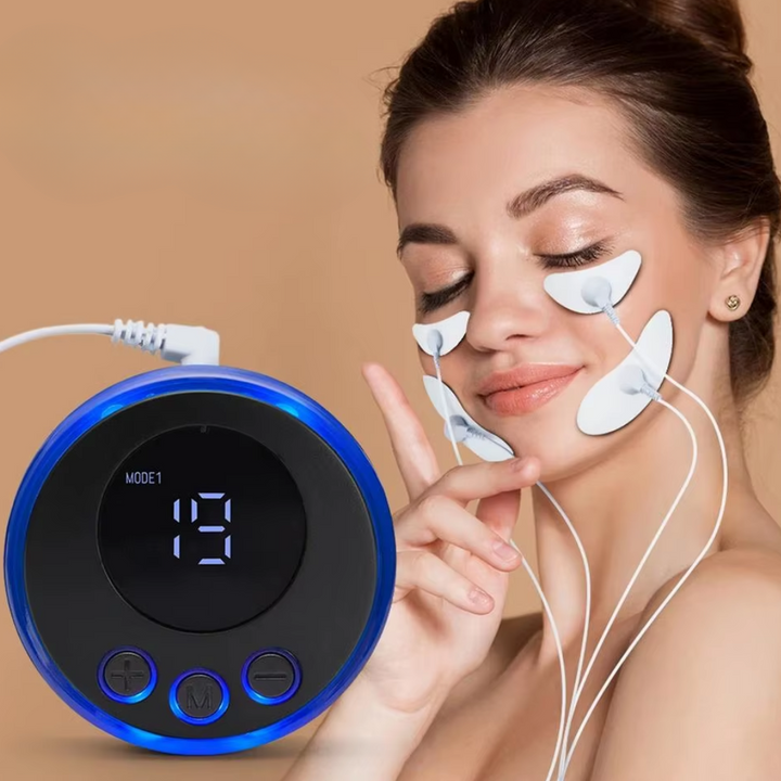 Ansiktsmassasjer med akupunkturfunksjon – 8 moduser – 19 hastigheter – GlowSense | Skanto