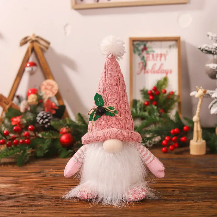 Skanto | Jule nisse dekorasjon | LED nattlys | Varm glød ferie ornament