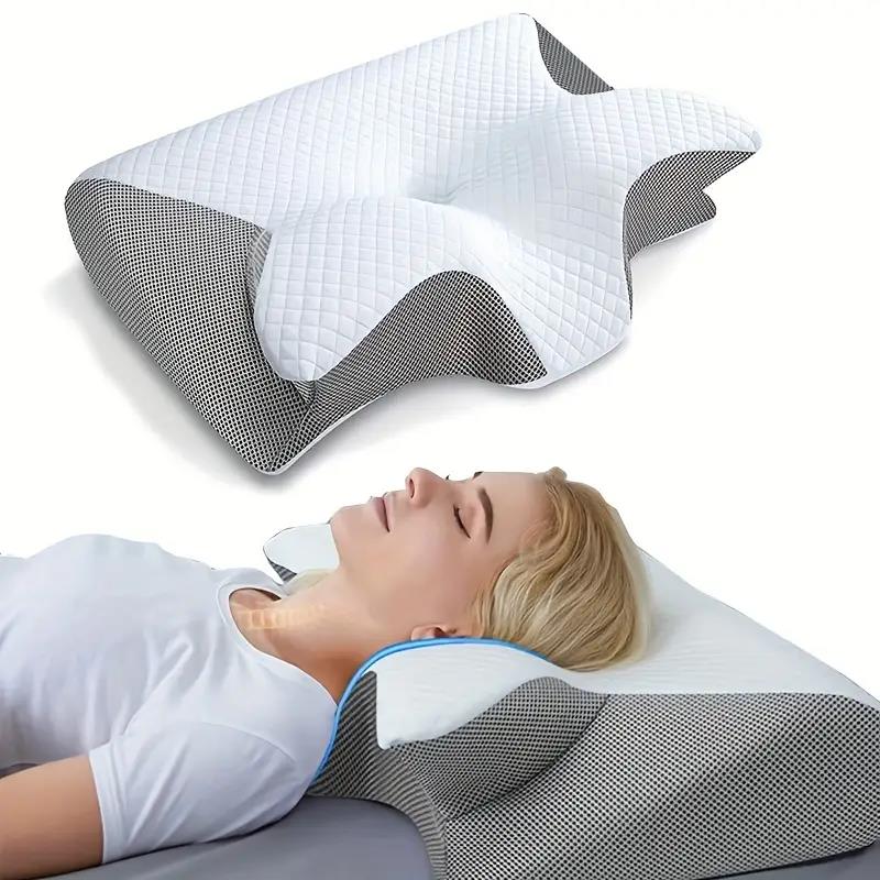 CloudRest - Ergonomisk Minne Skumpute for Nakke- og Skulderstøtte Skanto