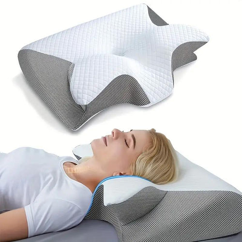 CloudRest - Ergonomisk Minne Skumpute for Nakke- og Skulderstøtte Skanto