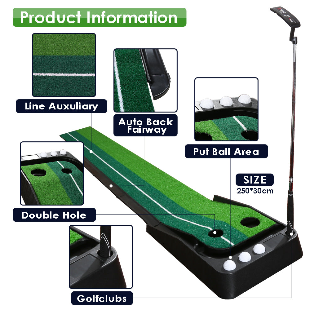 Golf matte Putting matte Golf Auto Return | Skanto