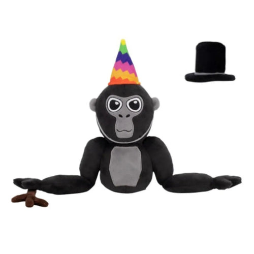 Skanto | Fargerik Monkey Plush Figur