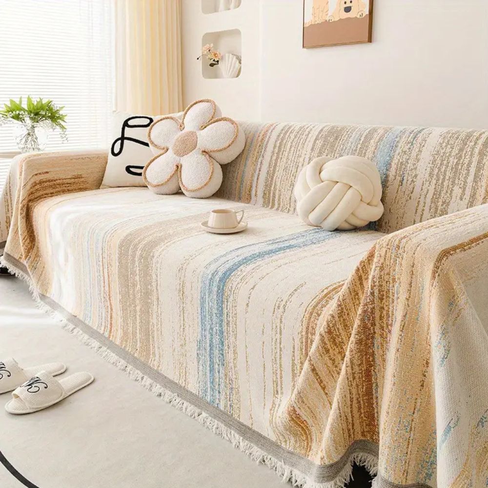 Skanto | Serene Stripes Sofatrekk