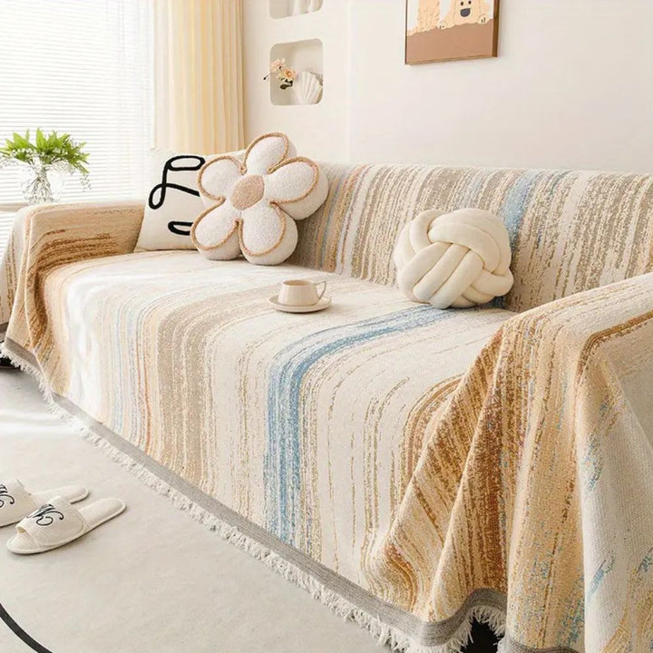Skanto | Serene Stripes Sofatrekk