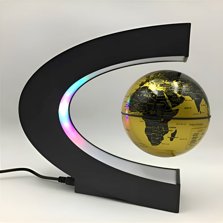 Skanto | Magisk Flytende Globus med LED-belysning og Pedagogisk Berøring