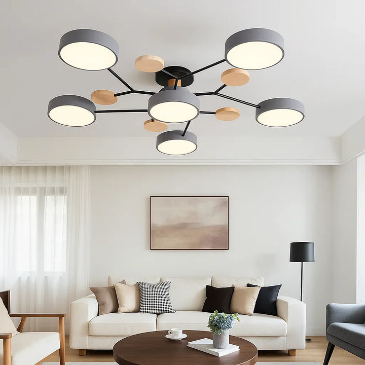 Skanto | Moderne LED Taklampe Flush Mount