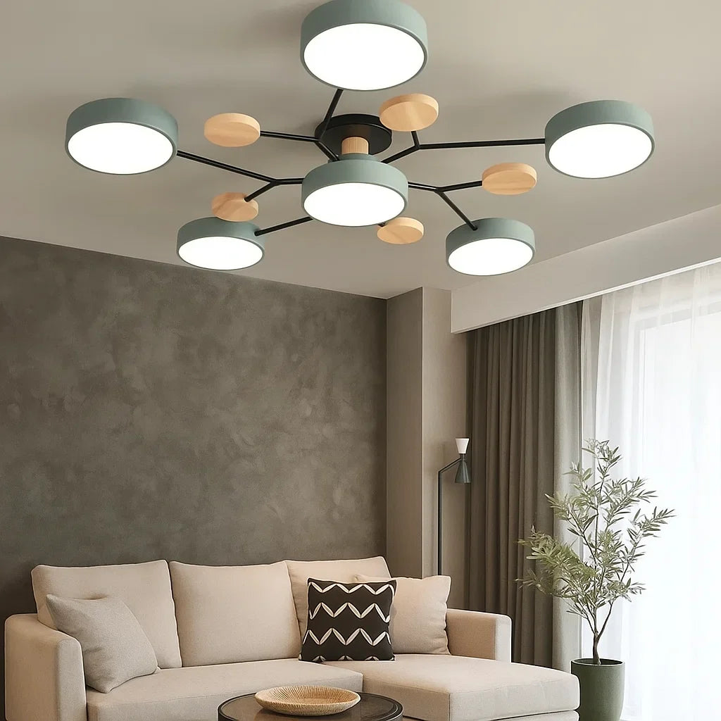Skanto | Moderne LED Taklampe Flush Mount