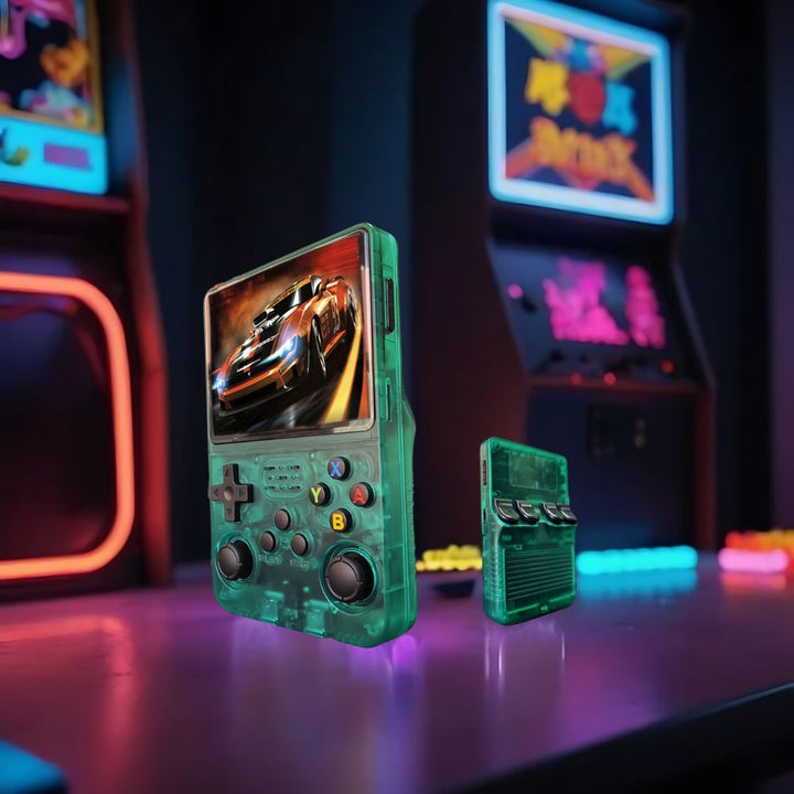 Retro Håndholdt Spillkonsoll med HD Skjerm & USB Lading Skanto