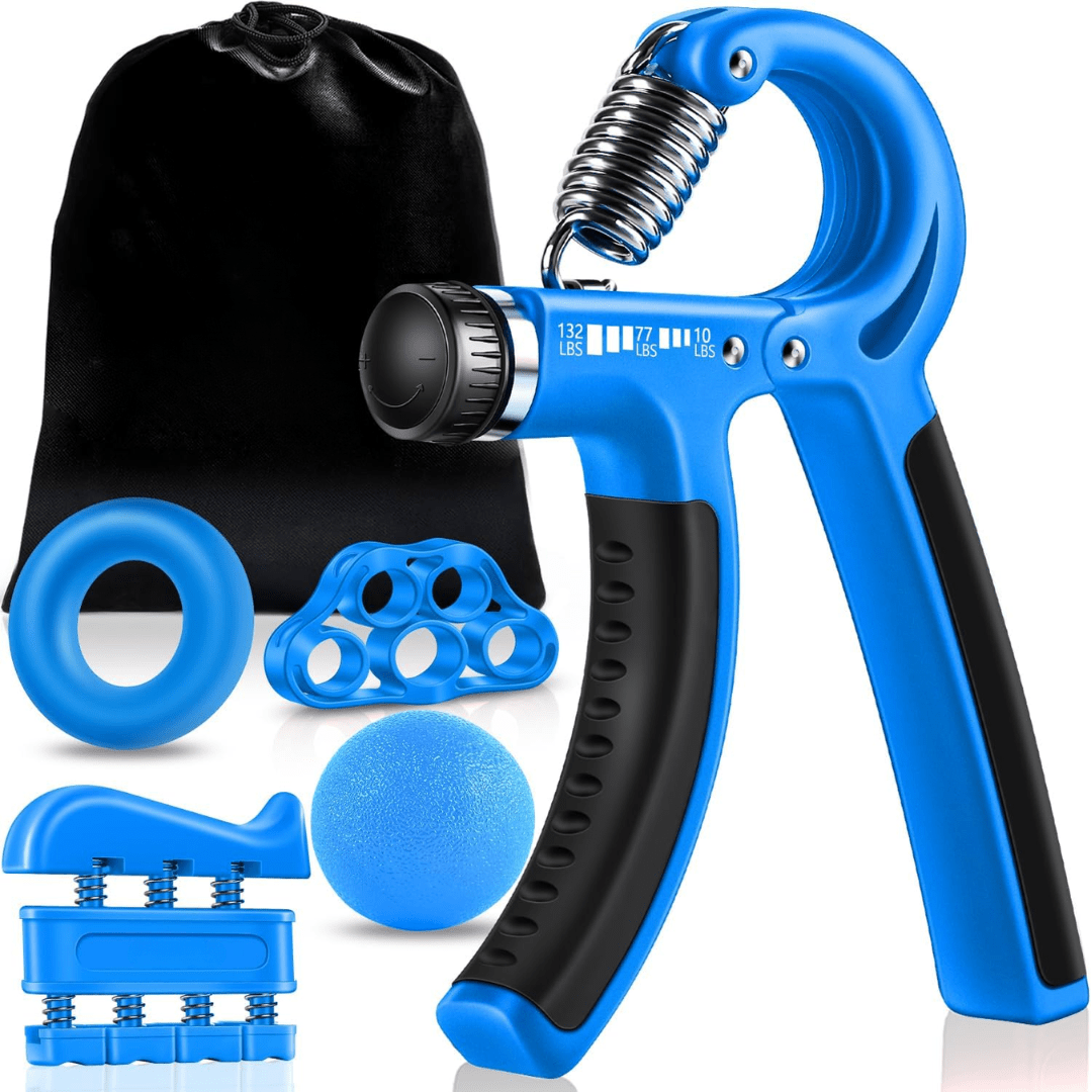 Skanto | Gripmaster – Justerbart håndstyrking-sett for grepstyrke og underarmstrening