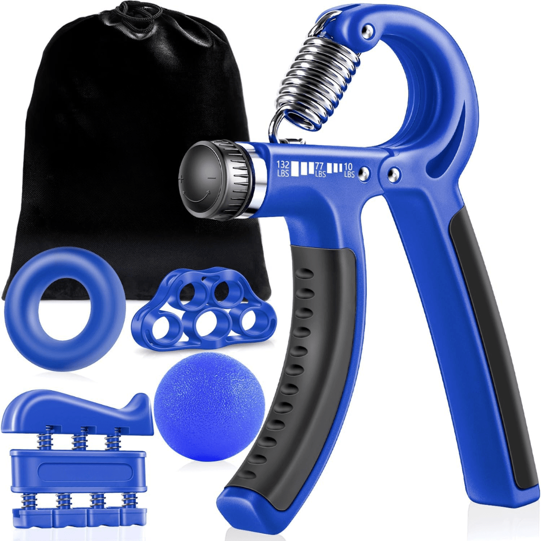Skanto | Gripmaster – Justerbart håndstyrking-sett for grepstyrke og underarmstrening