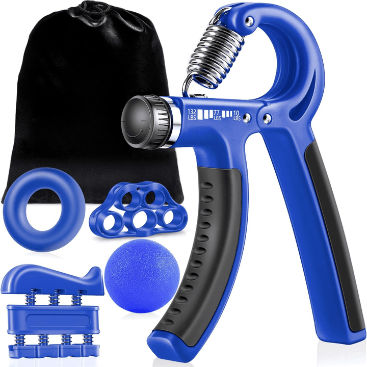 Skanto | Gripmaster – Justerbart håndstyrking-sett for grepstyrke og underarmstrening