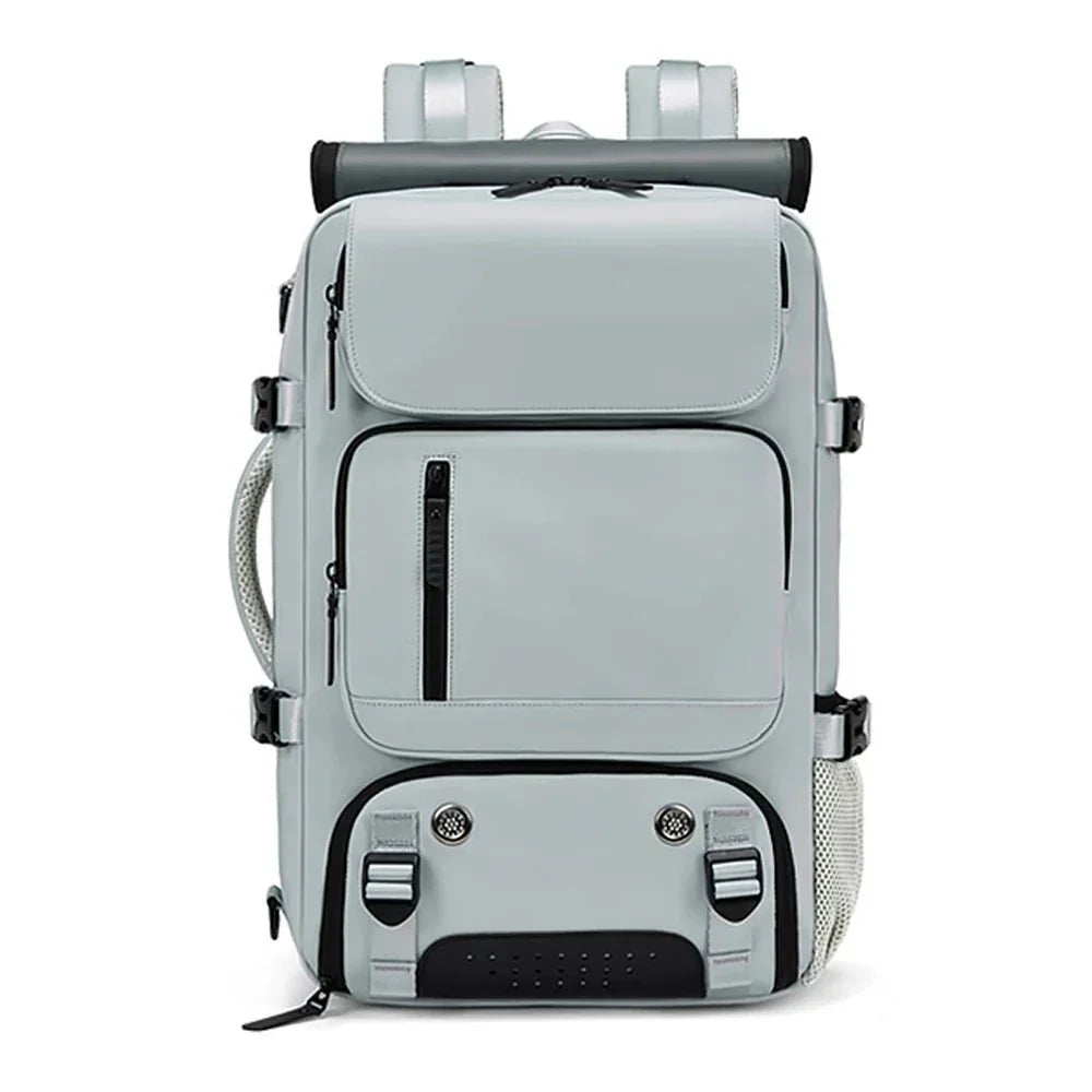 Skanto | TRAVELMAX Pack – Stor vanntett reise ryggsekk med USB-ladeport
