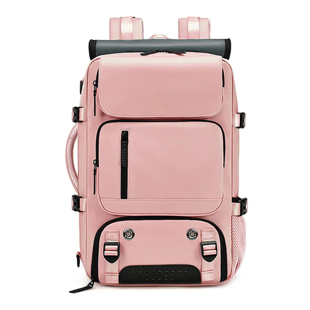 Skanto | TRAVELMAX Pack – Stor vanntett reise ryggsekk med USB-ladeport