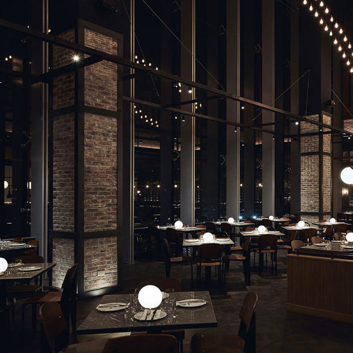 Skanto | GlowSphere – Table lamp with modern worldly charm