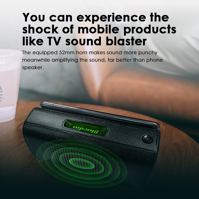 Skanto | Trådløs Bluetooth Høyttaler Telefonholder