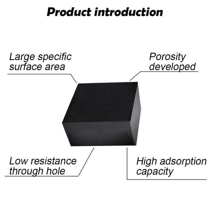 Skanto | Eco-Aquarium Filter Aktivert Karbon Vannrenser Cube