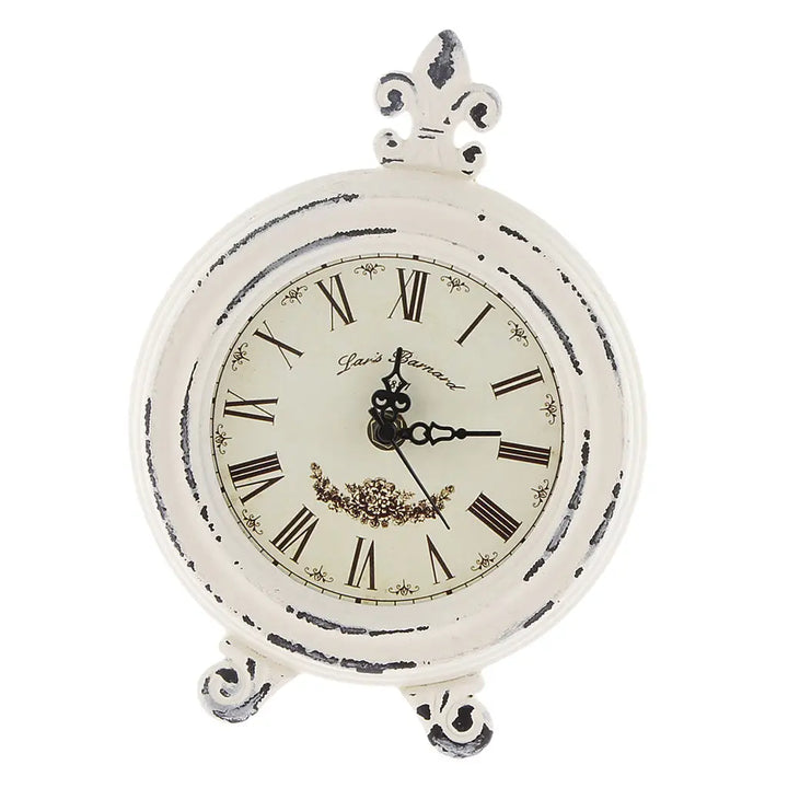 Skanto | Vintage Tre Stil Bordklokke med Alarm