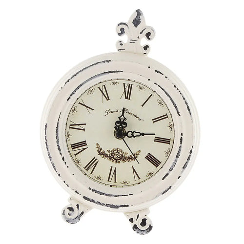 Skanto | Vintage Tre Stil Bordklokke med Alarm