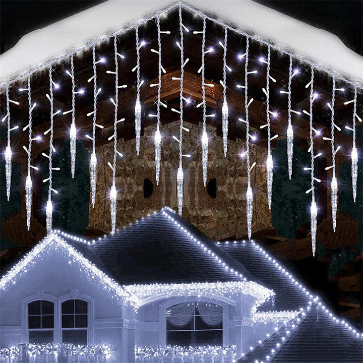 Snowlit - LED Lysgardin for Utendørs Skanto