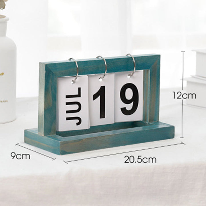 Holz Flip Desktop Dagkalender | Skanto