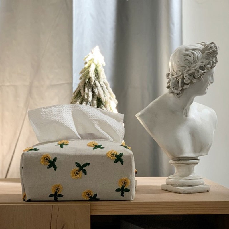 Japansk stil Miljøvennlig blomster lommetørkleboks | Skanto