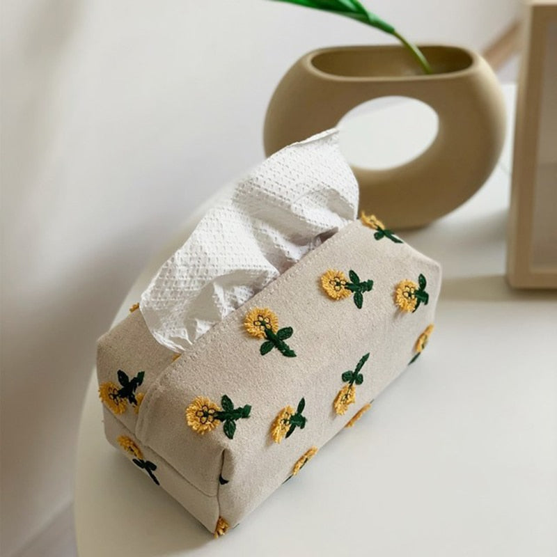 Japansk stil Miljøvennlig blomster lommetørkleboks | Skanto