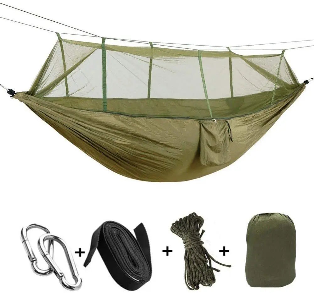 Skanto | Camping Hengekøye Med Myggnett