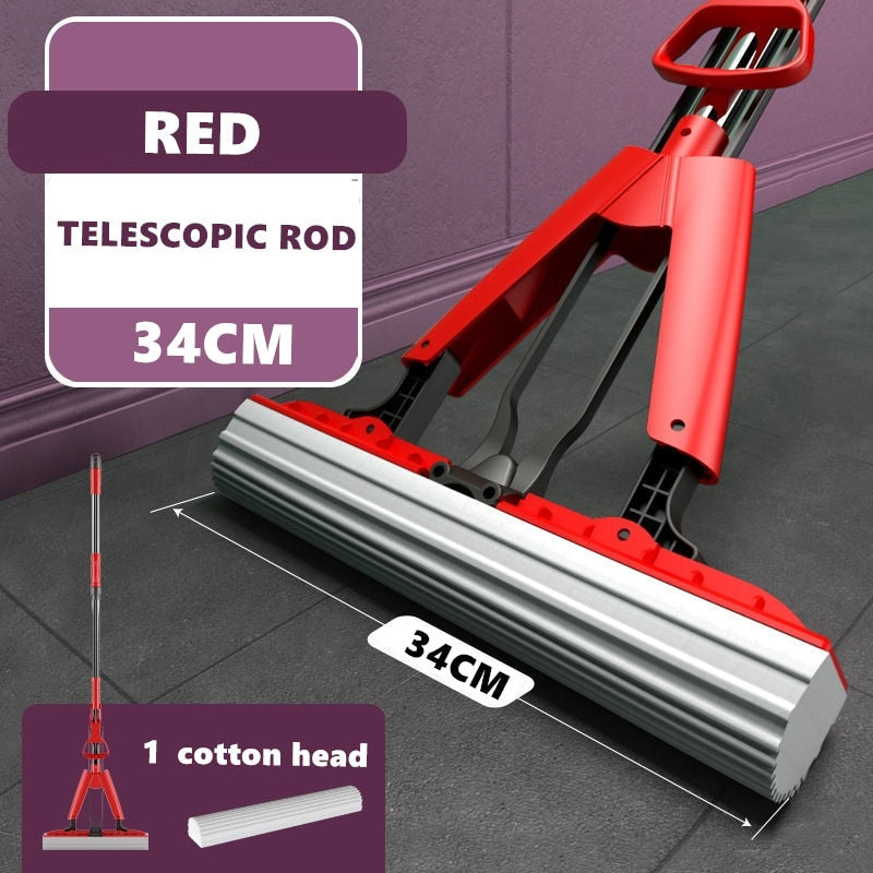 Norvo | Håndtere Ease Sammenleggbar Uanstrengt Gulvmopp