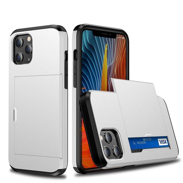 Skanto | Business Armor Slide Wallet iPhone Case