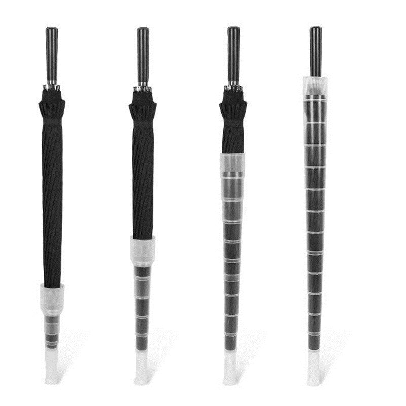 Minimalist Langt Håndtak Automatisk Paraply | Skanto