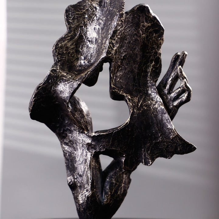ArtEnsemble – Elegant Skulptur av Sammenkobling Skanto
