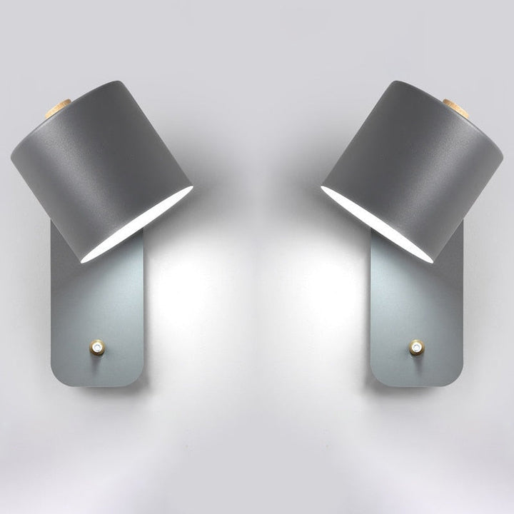 Skanto | Moderne LED Vegglamper med Bryter Innendørs Hjemmedekor Lys