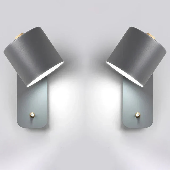 Skanto | Moderne LED Vegglamper med Bryter Innendørs Hjemmedekor Lys