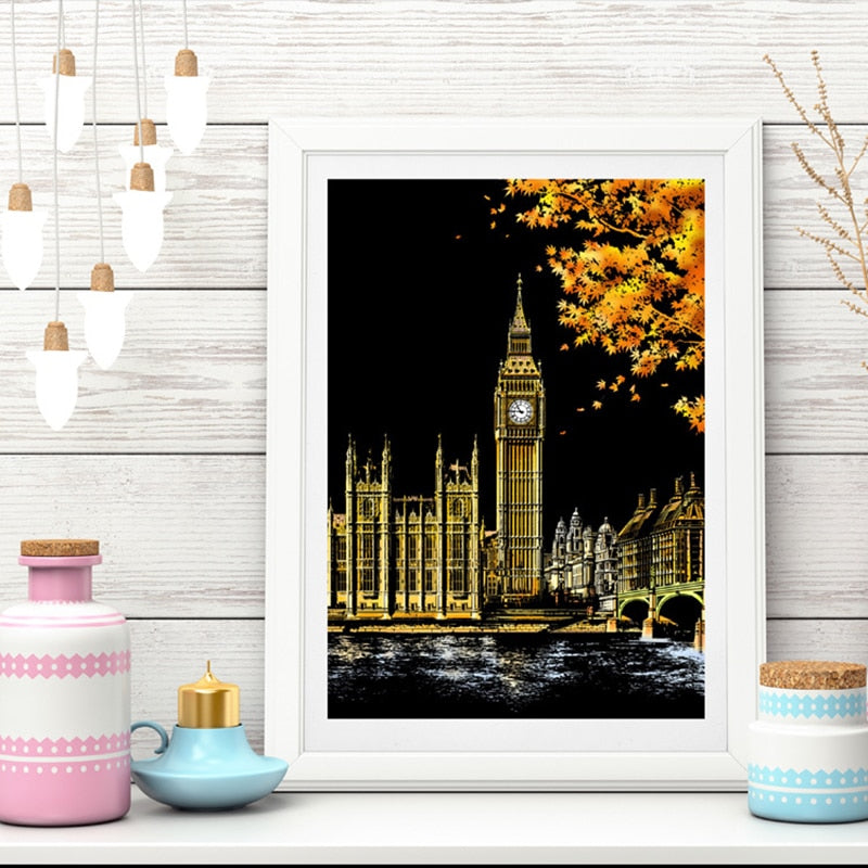 Skanto | Magic Art DIY Skrapemaleri