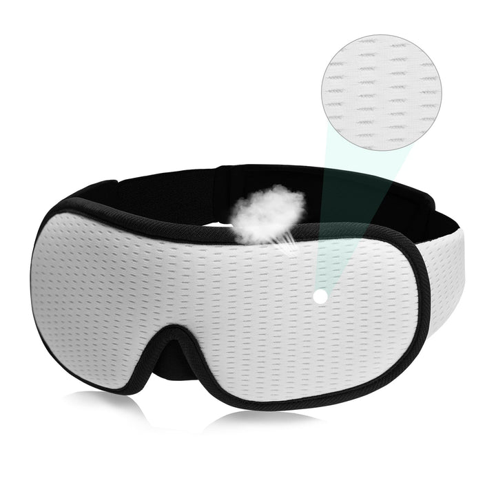Skanto | 3D Søvnmaske | Lysblokkerende og myk polstret