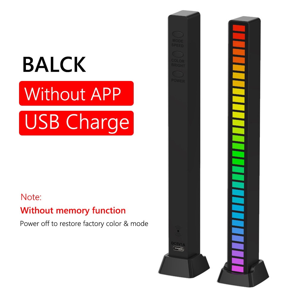 RGB Lydkontroll Rhythm Gjenkjennelse Lyslist | Skanto