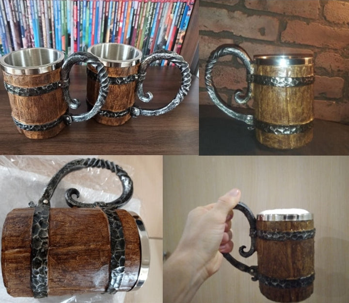 Skanto | Ancient Time Rustfritt Stål Tre Mugge