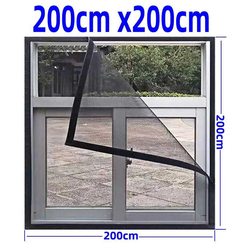AdjustaSkantoe InvisiSkantoe Anti-Mosquito Washable Window Net | Skanto