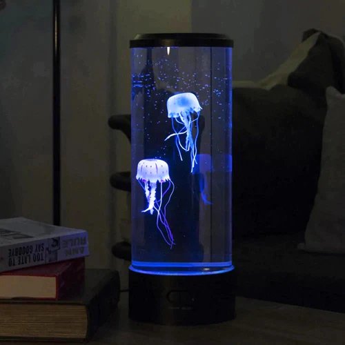 Skanto | LED-Glassmanet-Akvarium-Bord-Nattlampe