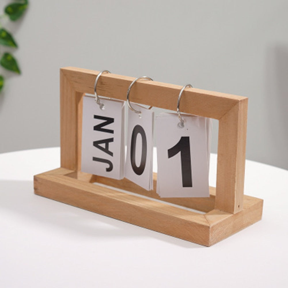 Trekantet Flip Desktop Daglig Kalender | Skanto