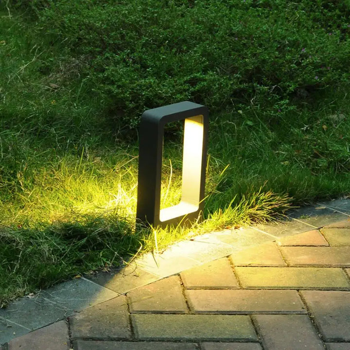 Skanto | 15W LED hagen lampe: aluminiumstolpe lampe for utendørs gårdsplass, villa landskapsbelysning